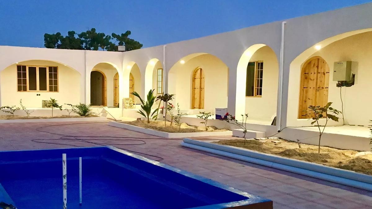 اقامت در جزیره هنگام