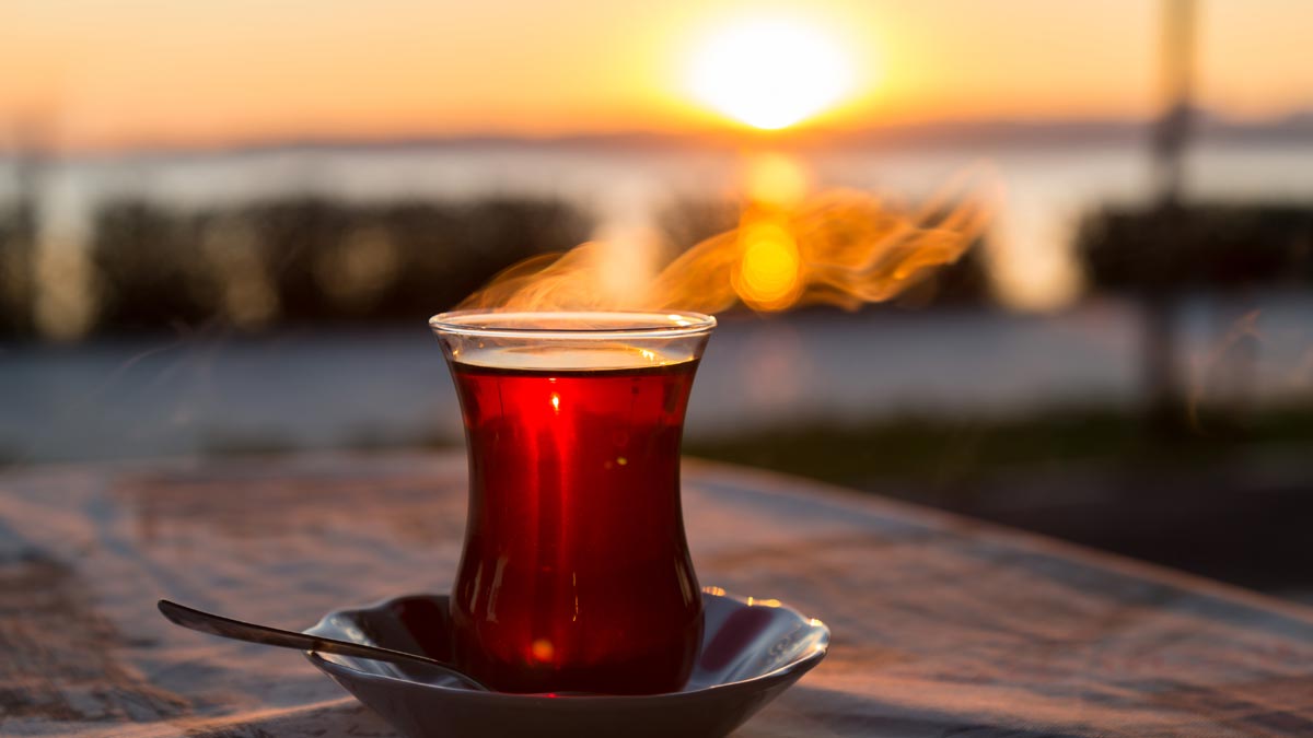 چای و دریا