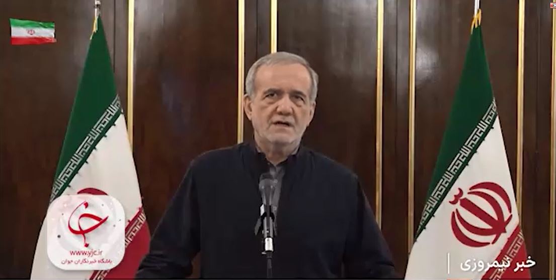 پیام تلویزیونی رئیس جمهور در پی اقدام تجاوزکارانه رژیم صهیونیستی
