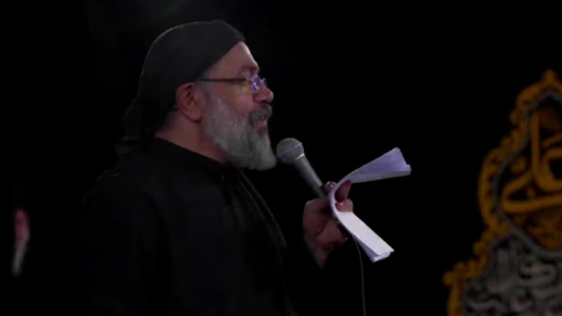 نوحه محمود کریمی برای ایران اسلامی
