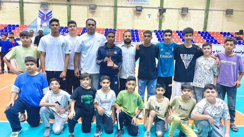 مقام سوم ملی برای تیم کاراته دوماهه قشمی