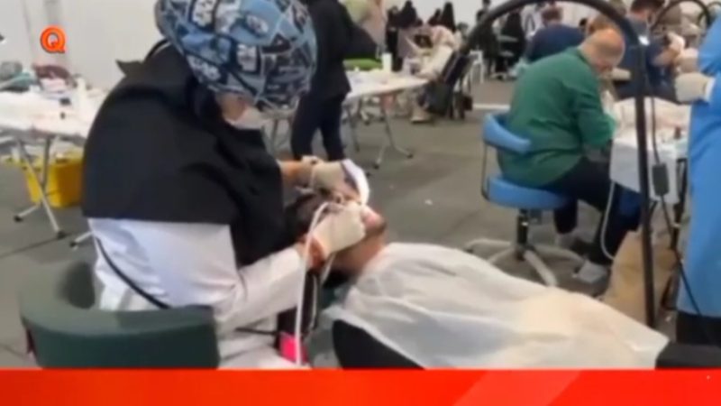 رضایت مردم از جشن وحدت و سلامت در قشم با خدمات درمانی! 