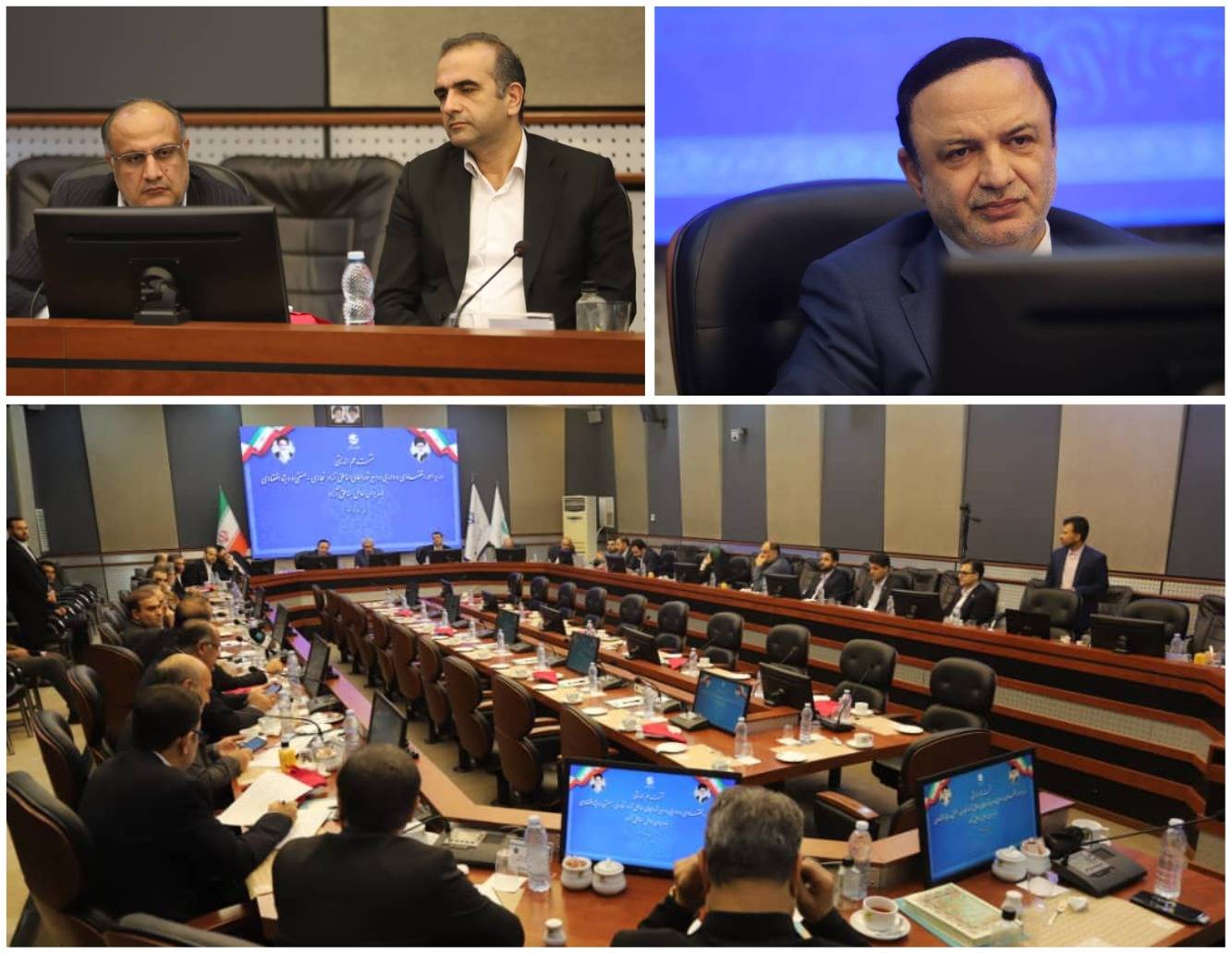 رضا مسرور در نشست هم‌اندیشی وزیر اقتصاد با مدیران عامل مناطق آزاد در جزیره کیش