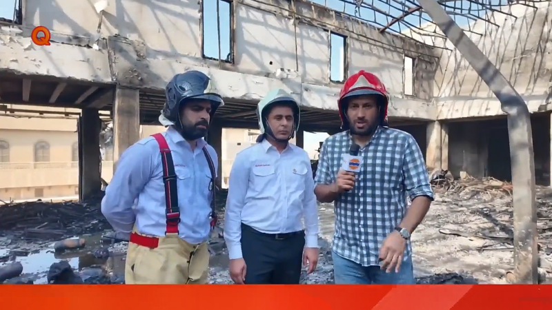 پایان حادثه تلخ با فداکاری و اقدام فوری آتش‌نشانی