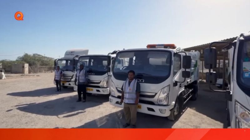 تقویت ناوگان خدمات شهری قشم با ۸ دستگاه خودروی تخصصی جدید 