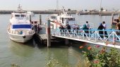 از سرگیری تردد در بندر شهید ذاکری قشم 