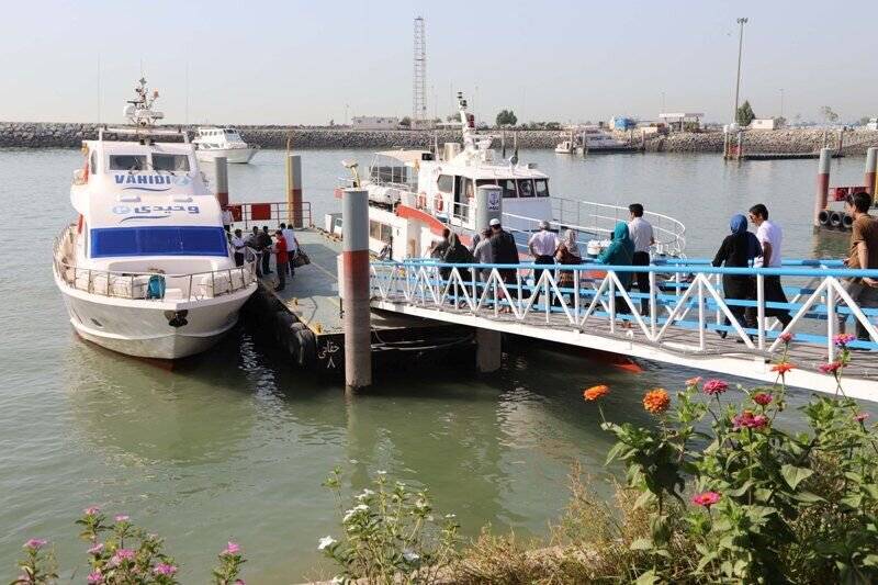 از سرگیری تردد در بندر شهید ذاکری قشم