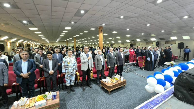 برگزاری آیین گرامیداشت روز دانشجو در قشم 