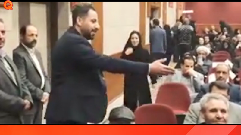 تجلیل از رضوان میردریکوند فناور برتر قشمی در عرصه ملی در جشنواره هفته پژوهش