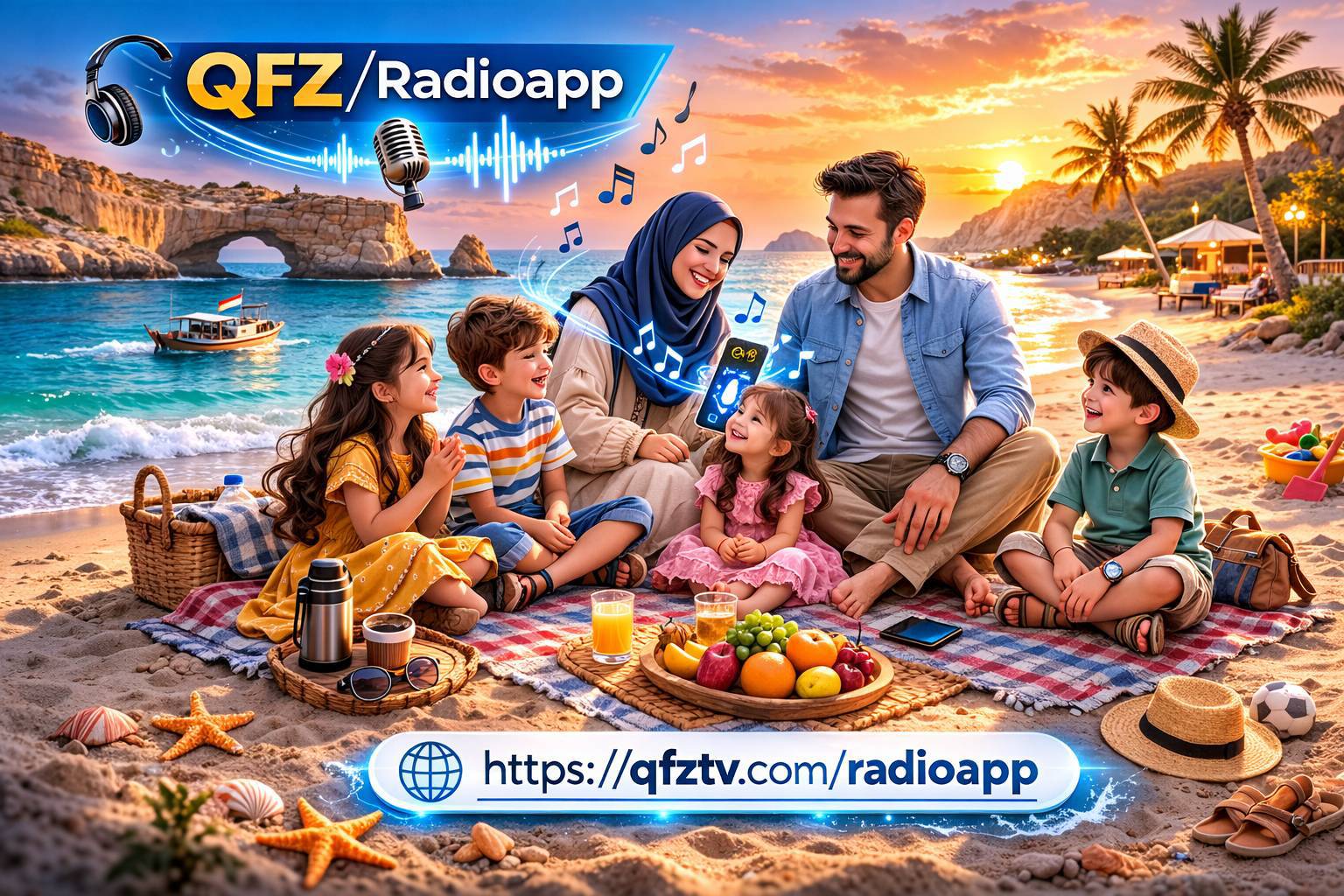 رادیو اینترنتی قشم؛ صدای رویدادها و جاذبه‌های جزیره